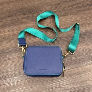 Neiman Marcus Crossbody Bag in
Blue and Green